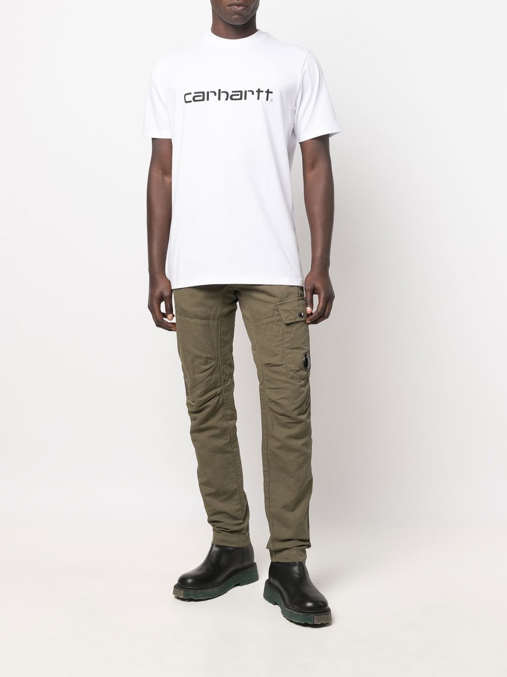 CARHARTT WIP MAIN T-shirts and Polos White-Topwear-Carhartt Wip Main-L-Urbanheer