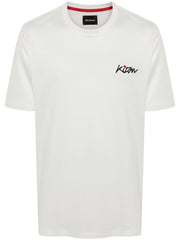 Kiton T-shirts and Polos White-Topwear-Kiton-L-Urbanheer