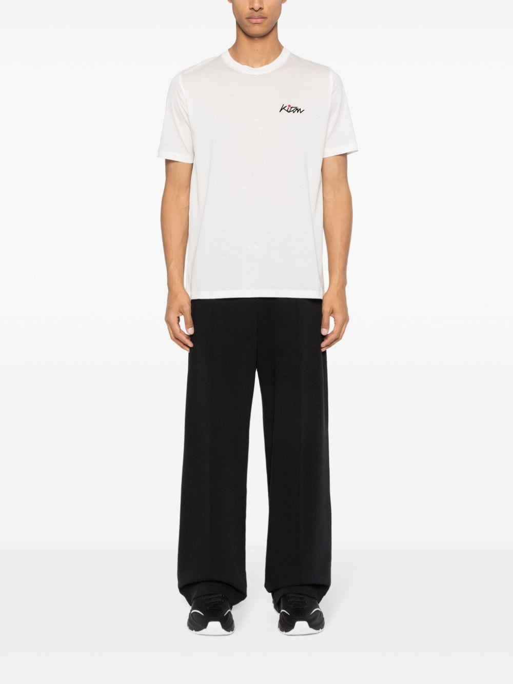 Kiton T-shirts and Polos White-Topwear-Kiton-L-Urbanheer