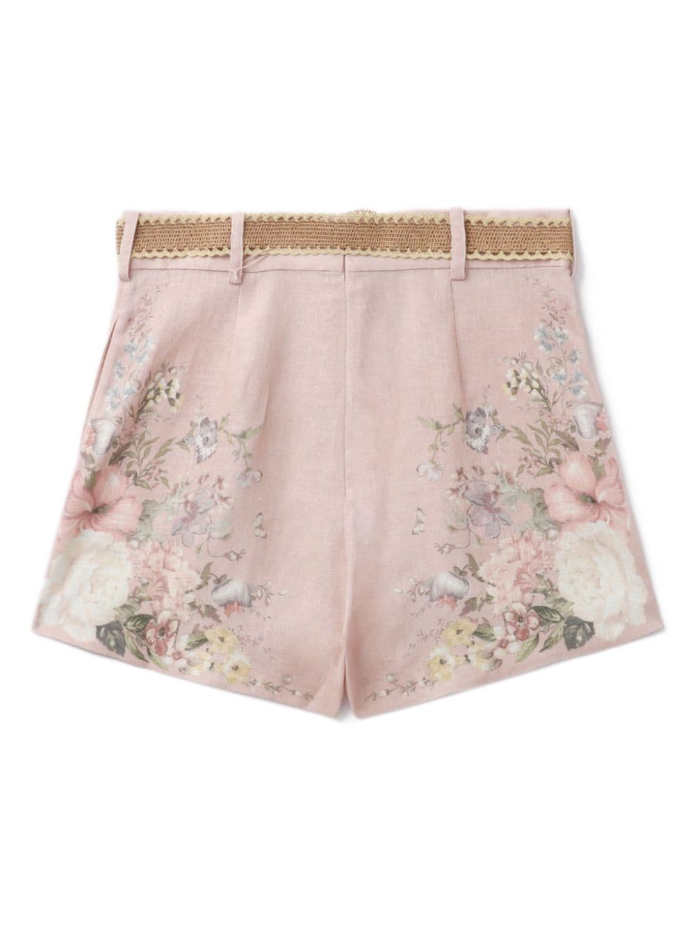 Zimmermann Shorts Pink-Short trousers-Zimmermann-00-Urbanheer