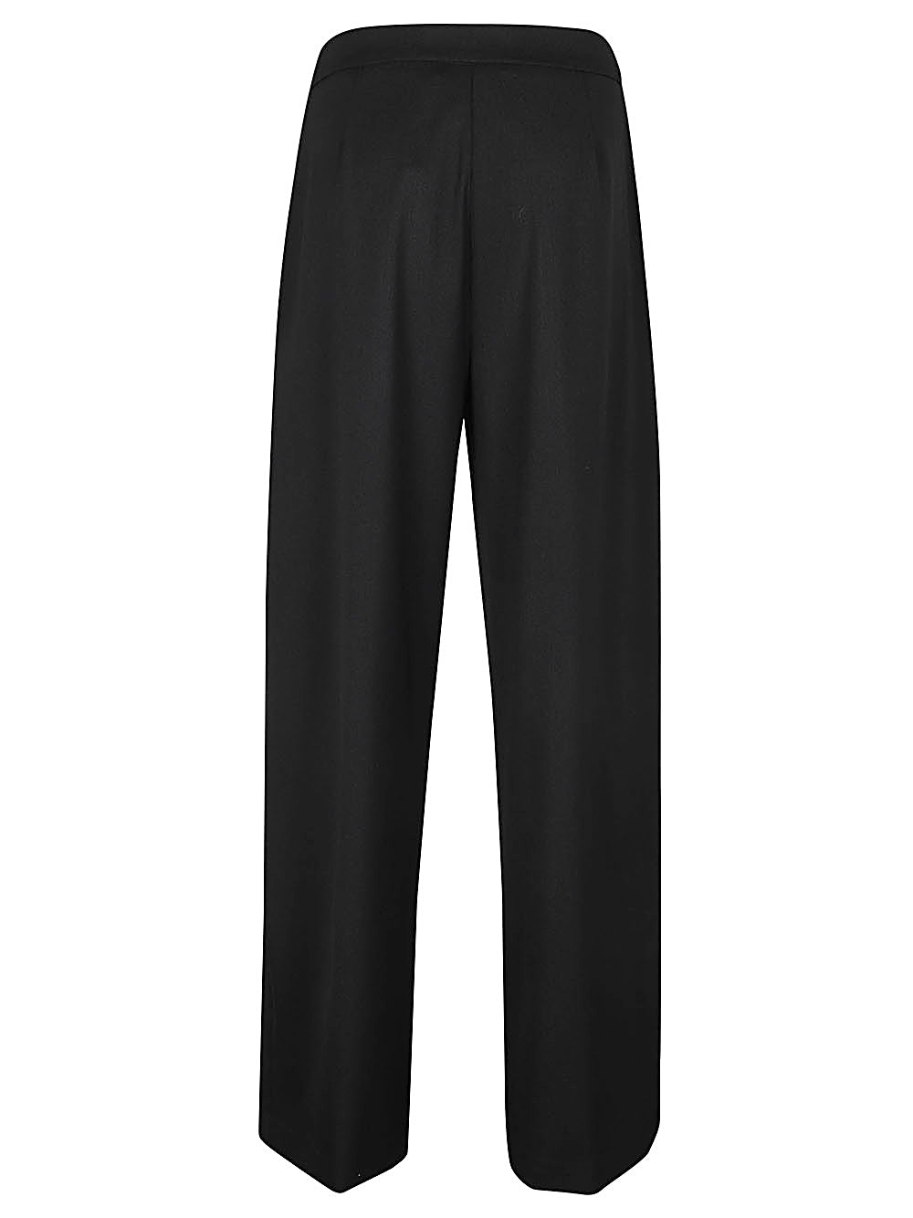Erika Cavallini Semi-Couture Trousers Black-Trousers-Erika Cavallini Semi-Couture-42-Urbanheer