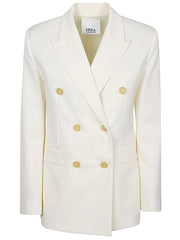 Erika Cavallini Semi-Couture Jackets White-Jackets-Erika Cavallini Semi-Couture-40-Urbanheer