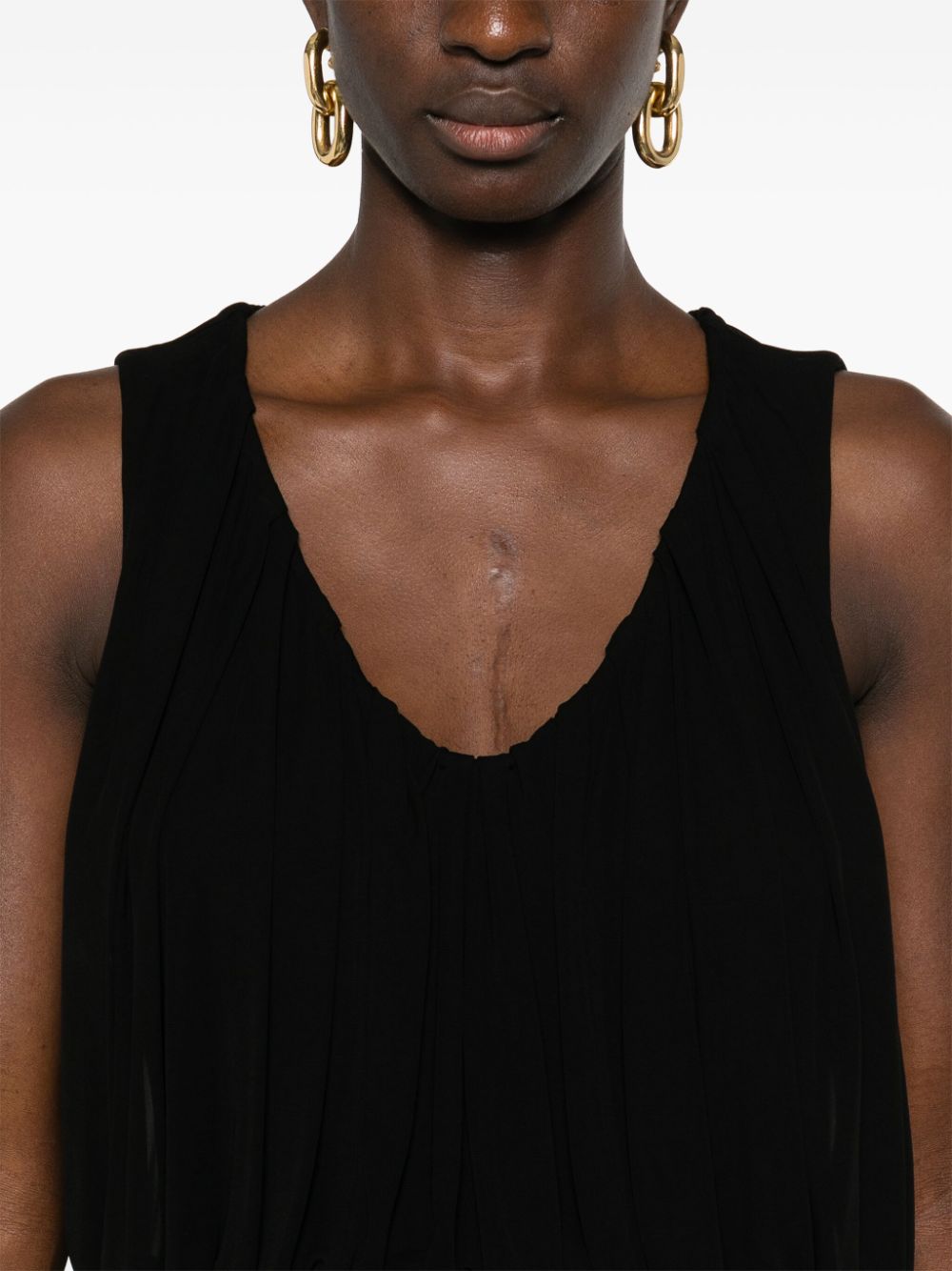 Saint Laurent draped maxi dress-Dresses-Saint Laurent-36-Urbanheer