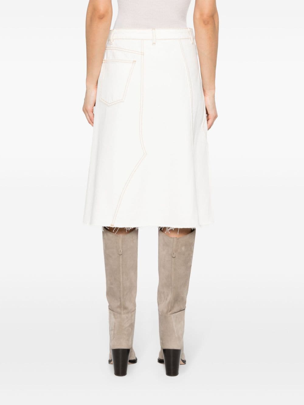Tory Burch Skirts White-Skirts-Tory Burch-4-Urbanheer