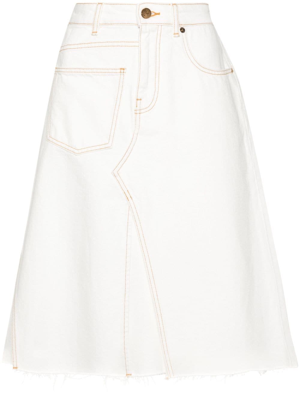 Tory Burch Skirts White-Skirts-Tory Burch-4-Urbanheer