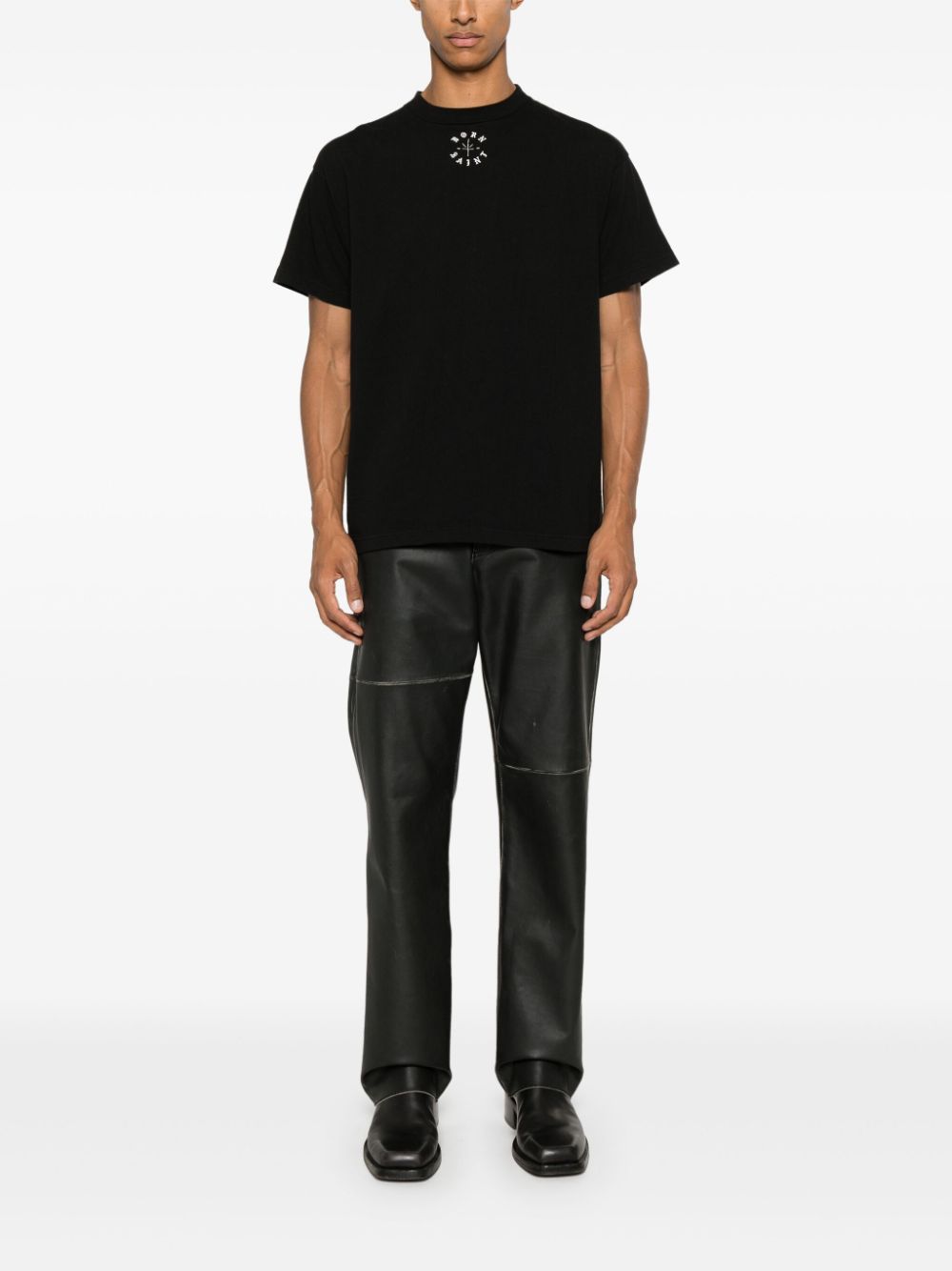SAINT MXXXXXX T-shirts and Polos Black-Topwear-Saint Mxxxxxx-M-Urbanheer