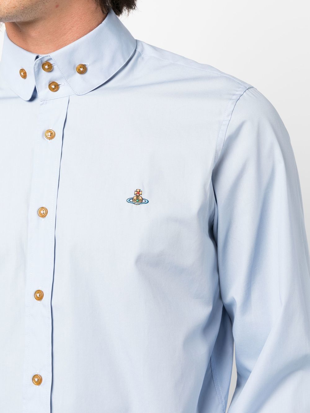 Vivienne Westwood Shirts Clear Blue-Shirts-Vivienne Westwood-46-Urbanheer