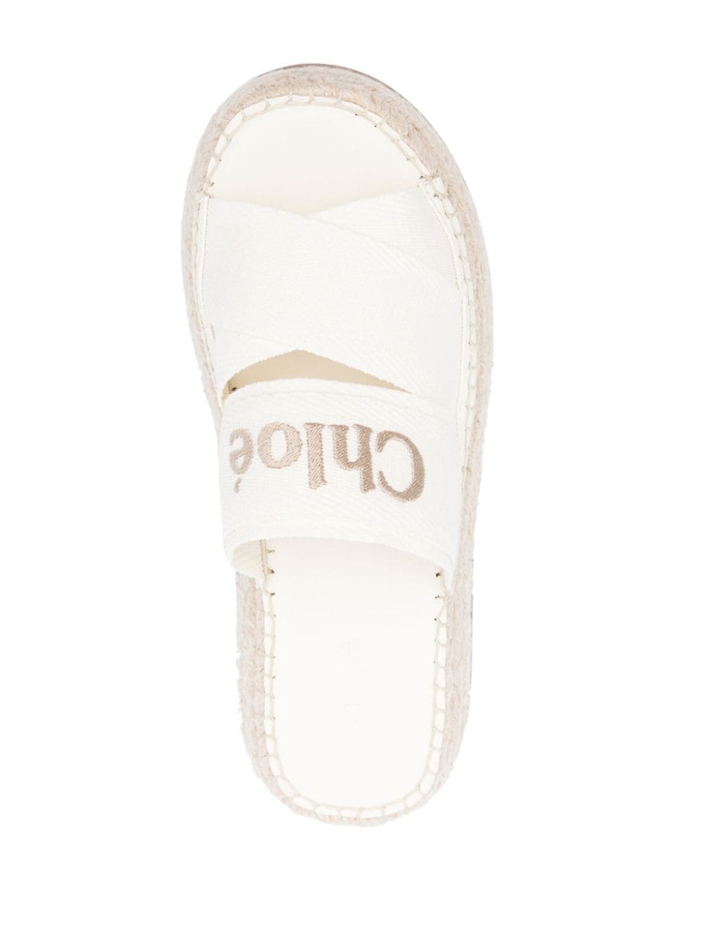 Chloè Chloé Mila espadrille slides-Sandals-Chloè-40-Urbanheer
