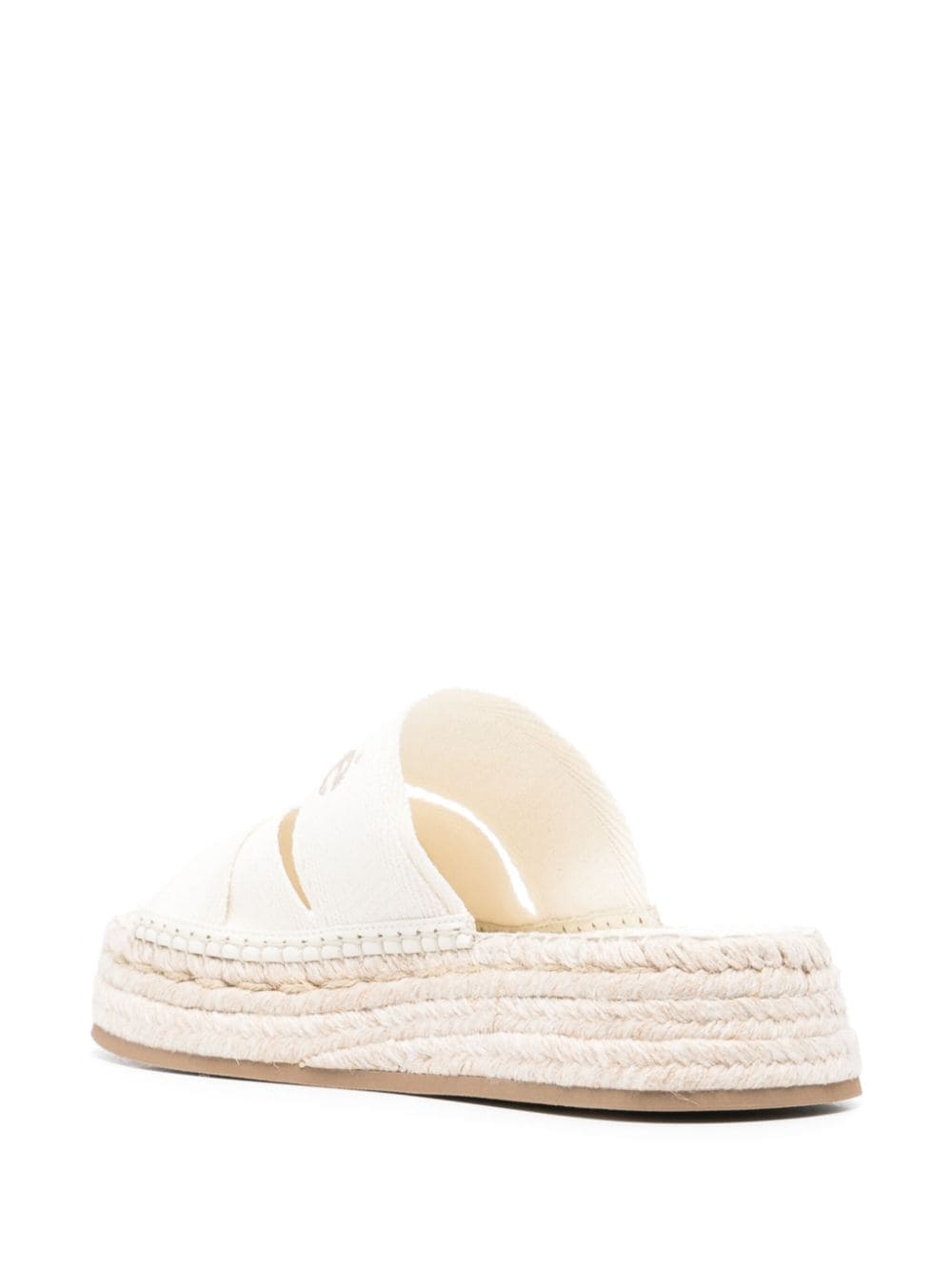 Chloè Chloé Mila espadrille slides-Sandals-Chloè-40-Urbanheer