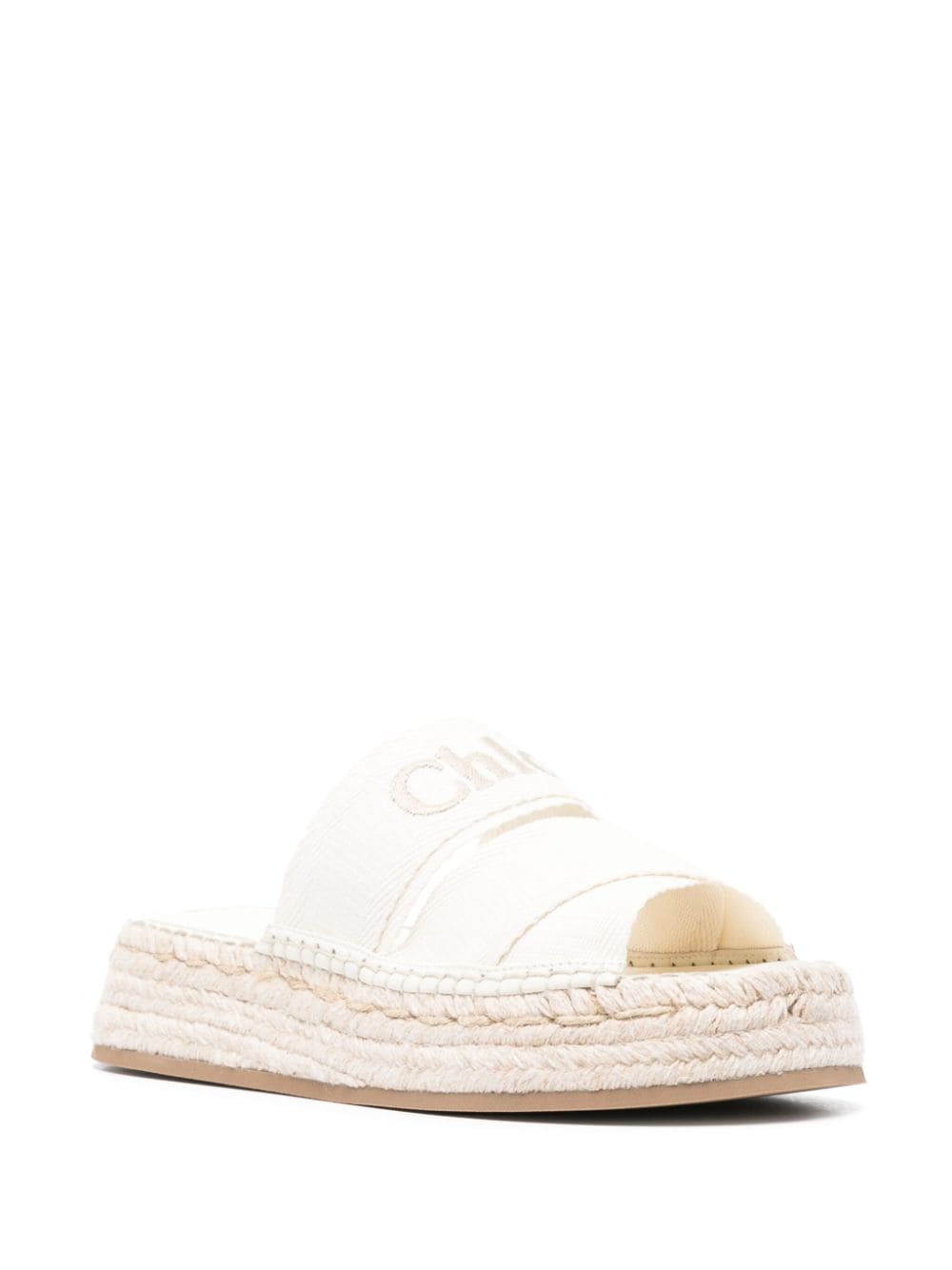 Chloè Chloé Mila espadrille slides-Sandals-Chloè-40-Urbanheer