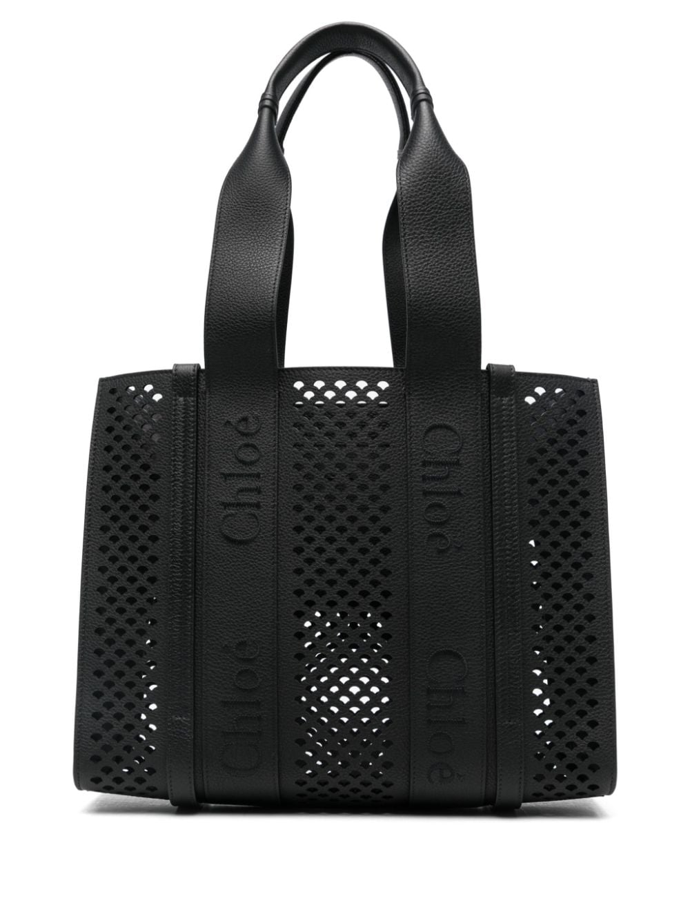 Chloè Bags.. Black-Shopper-Chloè-UNI-Urbanheer