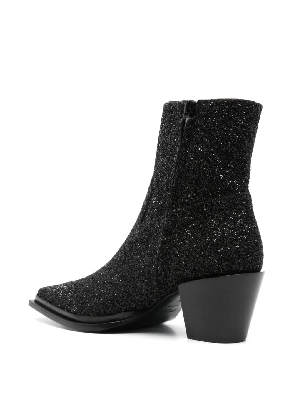 Jimmy Choo Cece Ab Glitter Ankle Boots 60mm