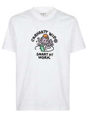 CARHARTT WIP MAIN T-shirts and Polos White-Topwear-Carhartt Wip Main-XL-Urbanheer