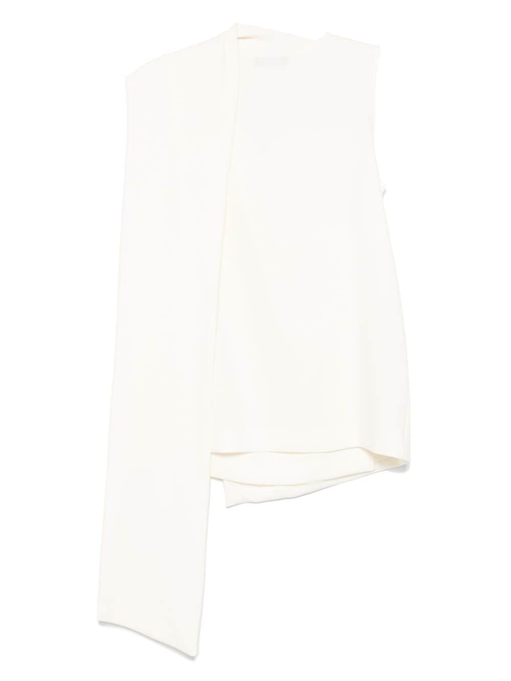 Alberto Biani Top White-Topwear-Alberto Biani-42-Urbanheer