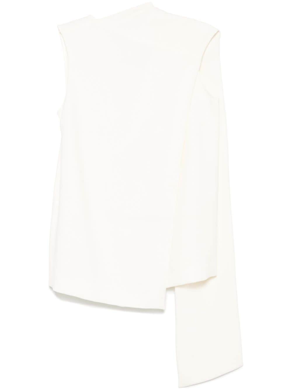 Alberto Biani Top White-Topwear-Alberto Biani-42-Urbanheer