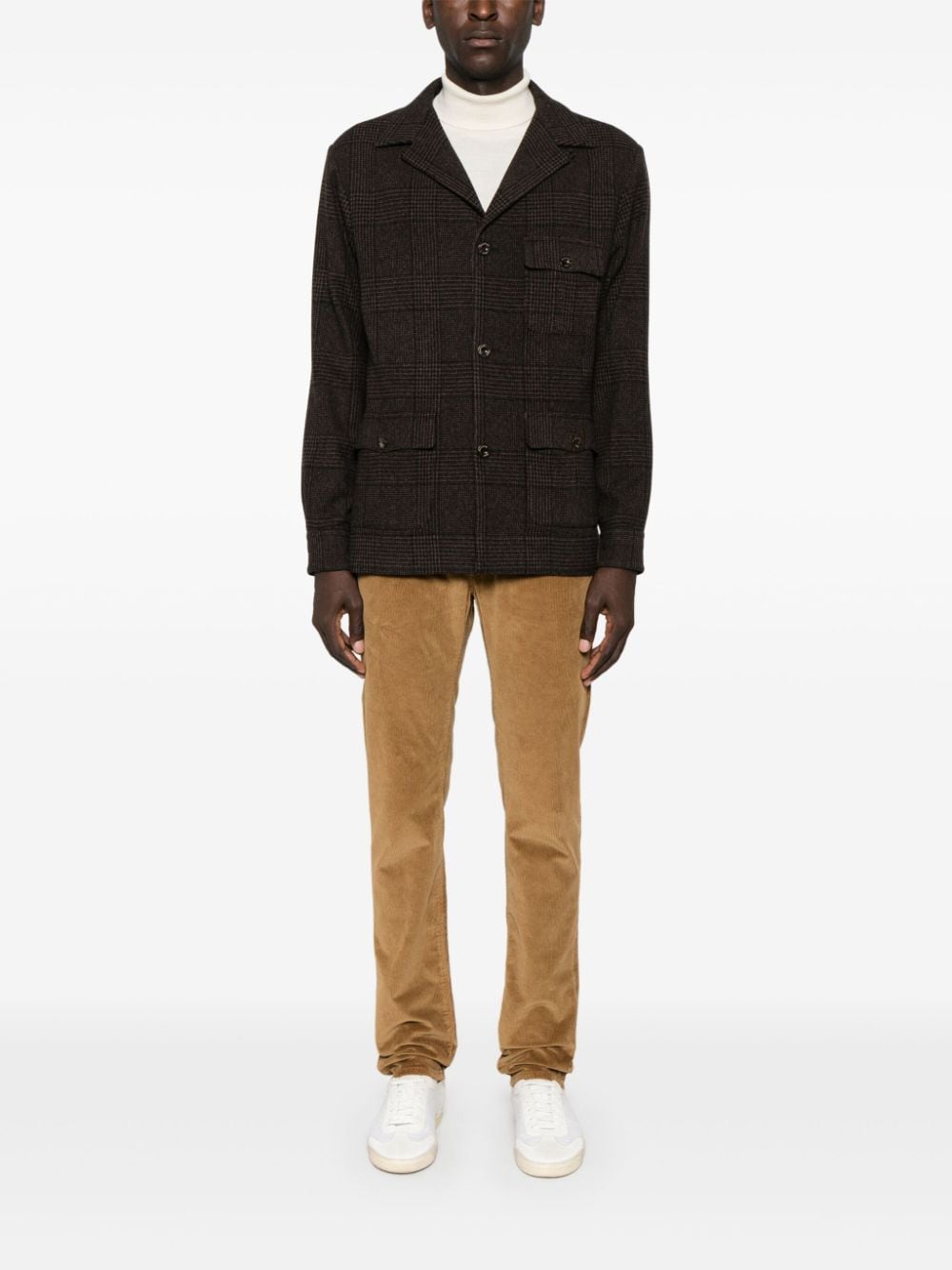 FINAMORE 1925 NAPOLI Jackets Brown-Jackets-Finamore 1925 Napoli-50-Urbanheer