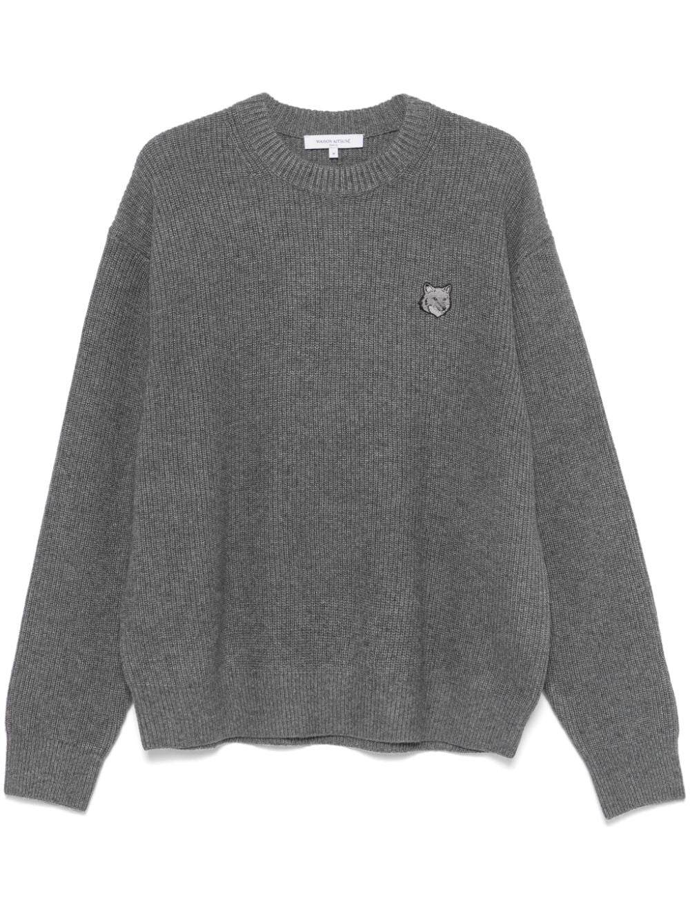 MAISON KITSUNE' Sweaters Grey-Topwear-Maison Kitsune-XL-Urbanheer