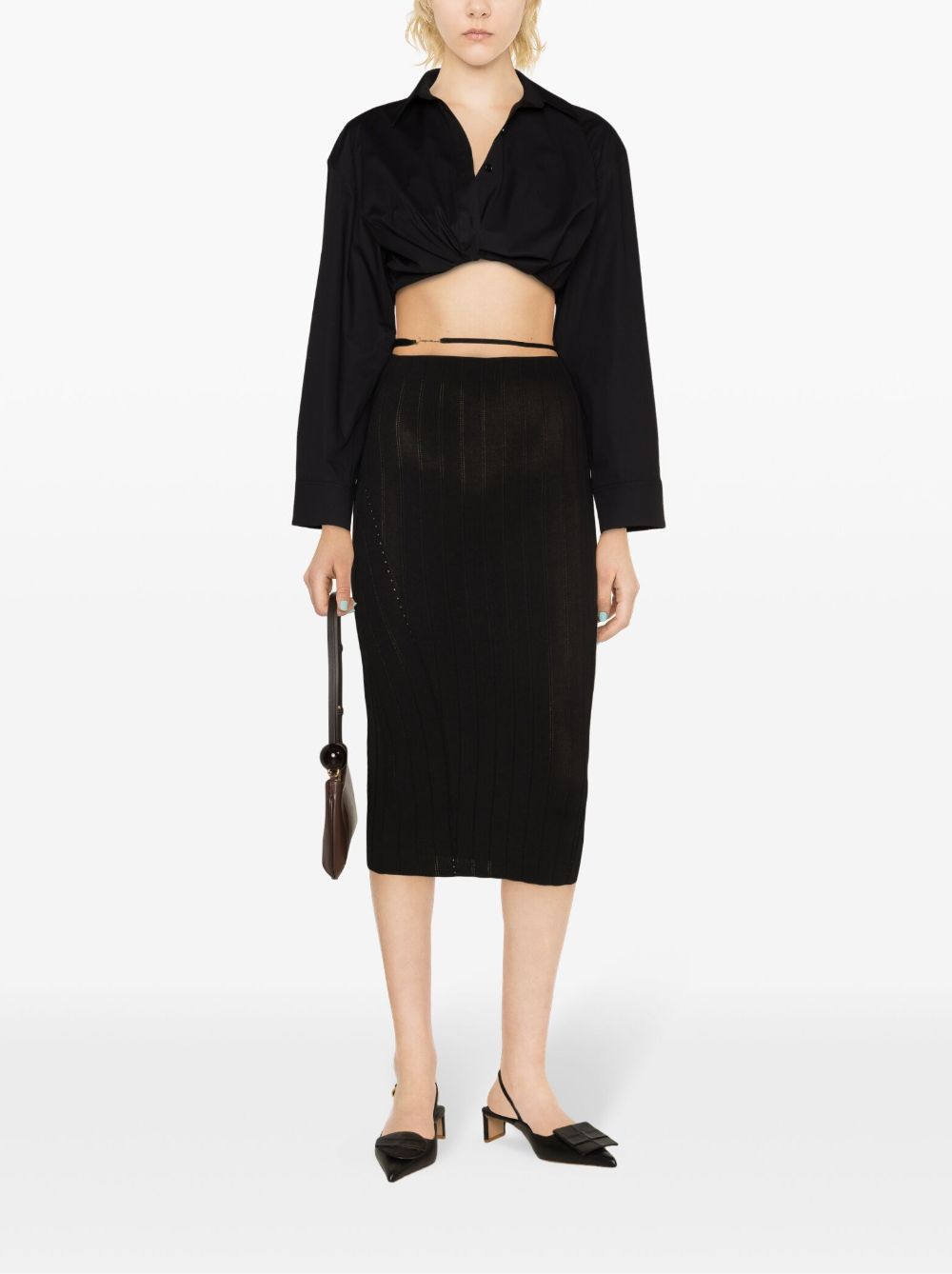 JACQUEMUS Skirts Black-Skirts-JACQUEMUS-34-Urbanheer