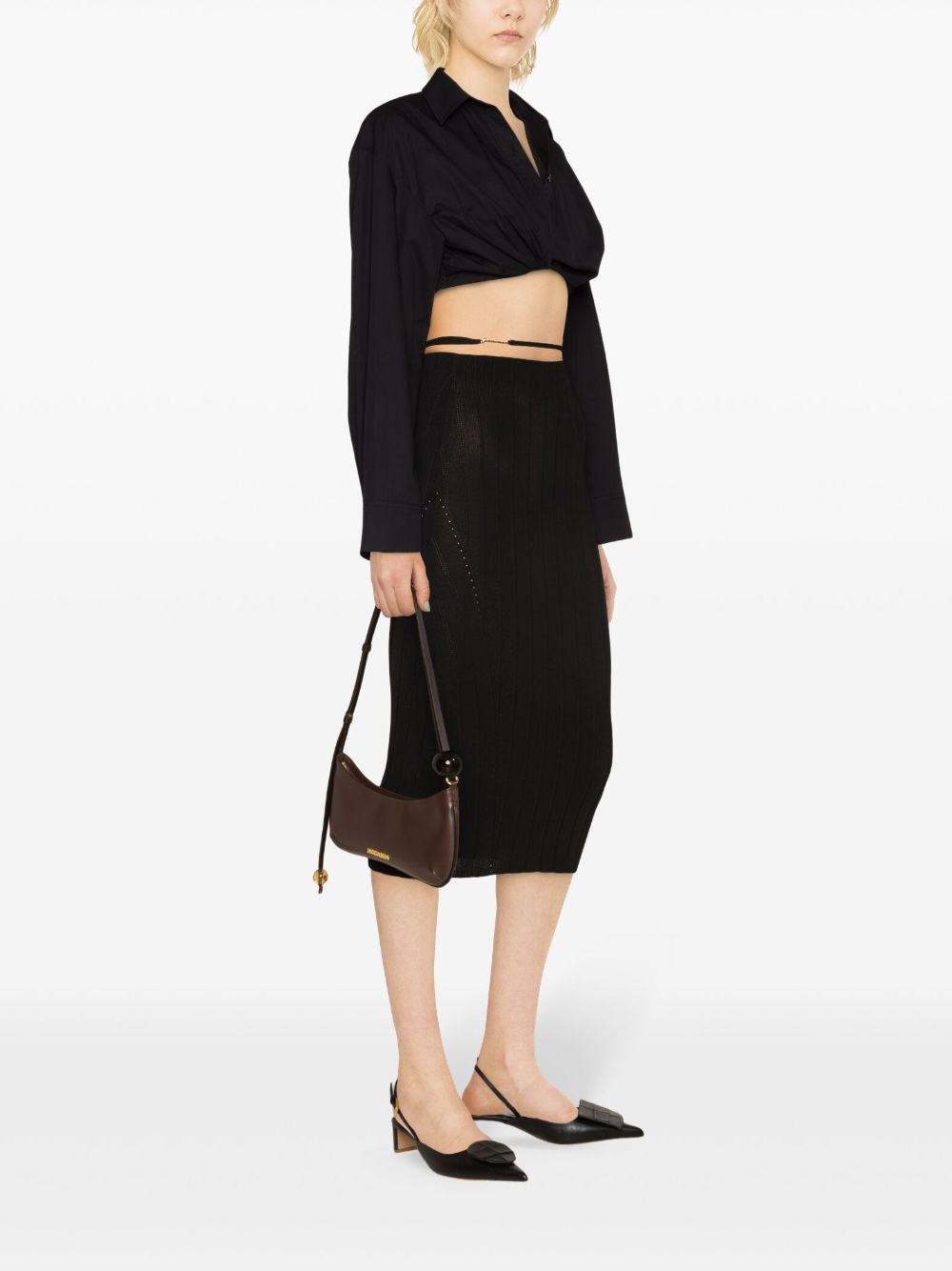 JACQUEMUS Skirts Black-Skirts-JACQUEMUS-34-Urbanheer