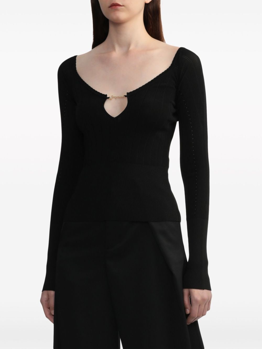JACQUEMUS Top Black-Topwear-JACQUEMUS-34-Urbanheer