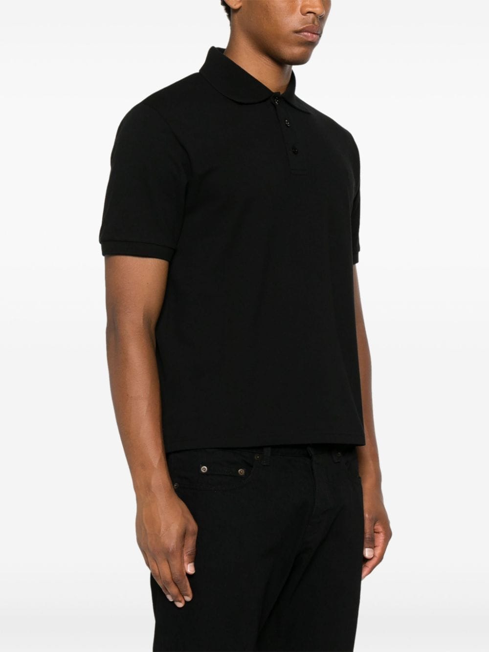 Saint Laurent Cassandre Polo Shirt-Topwear-Saint Laurent-L-Urbanheer