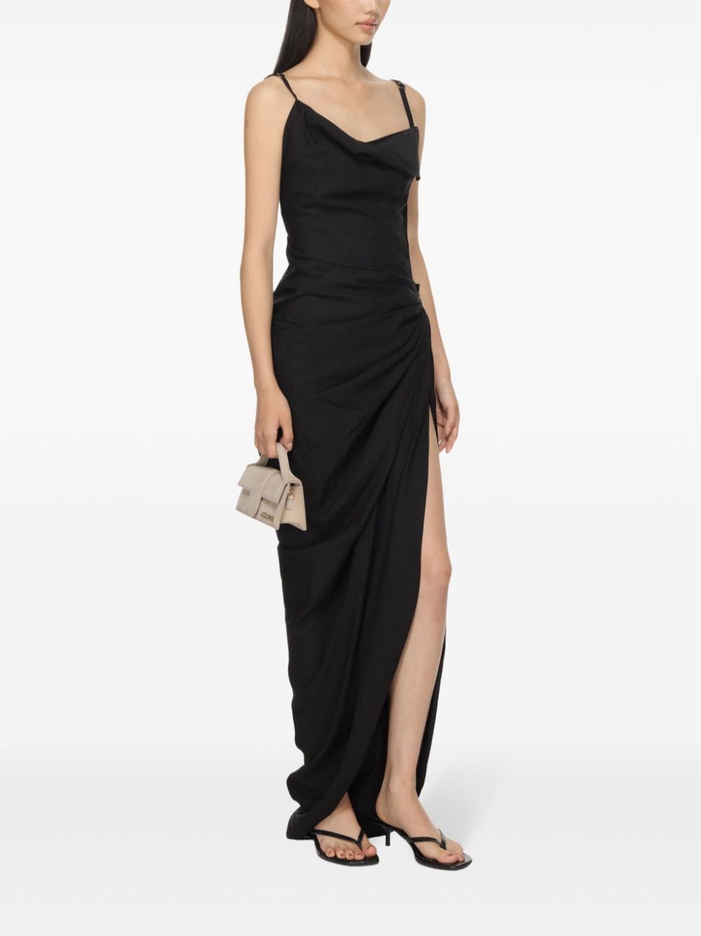 JACQUEMUS Dresses Black-Dresses-JACQUEMUS-40-Urbanheer