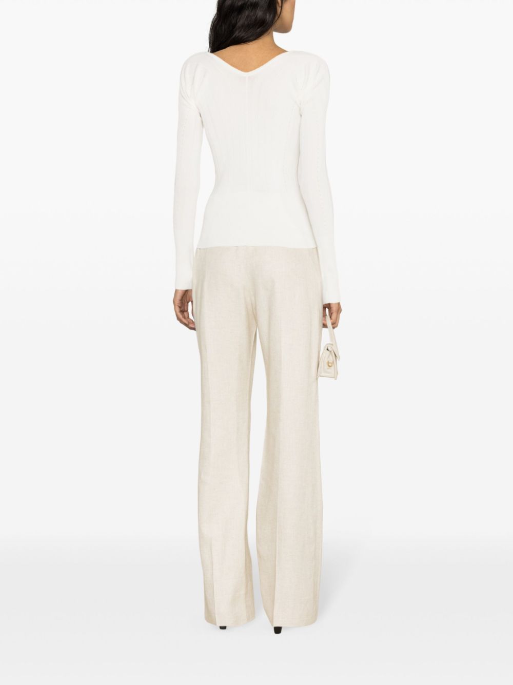 JACQUEMUS Top White-Topwear-JACQUEMUS-34-Urbanheer