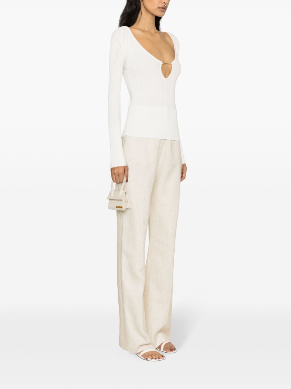 JACQUEMUS Top White-Topwear-JACQUEMUS-34-Urbanheer