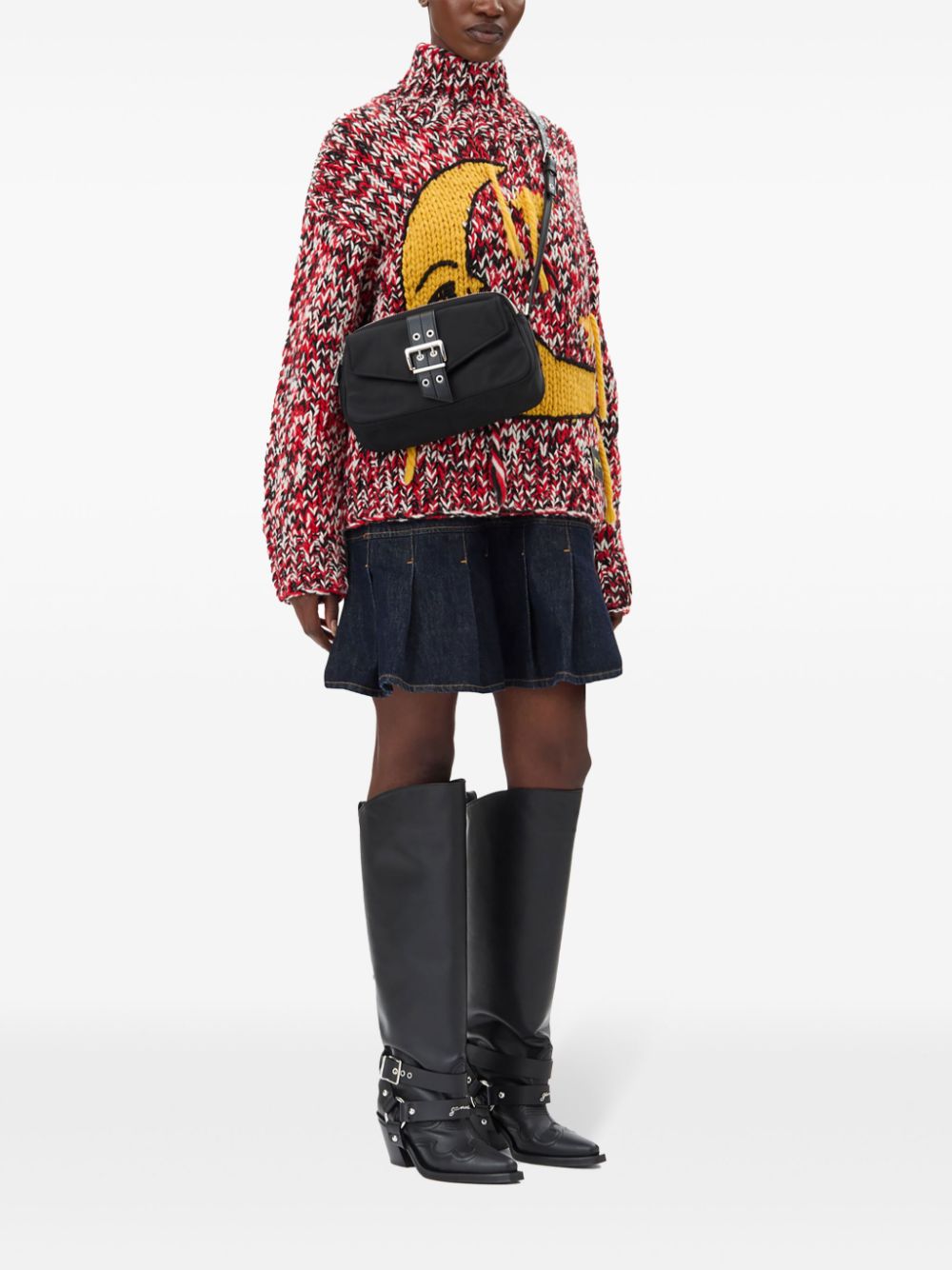 Ganni Bucky Camera Bag-Shoulder-Ganni-UNI-Urbanheer