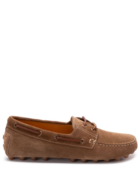 Tod's Boat Gommino Bubble in Suede