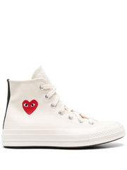 Comme Des Garcons x Converse Sneakers PLAY Chuck 70 "Cream"-Sneakers-Comme Des Garcons-3-Urbanheer