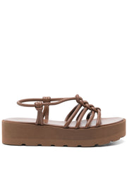 Gianvito Rossi Sandals Leather Brown-Sandals-Gianvito Rossi-41-Urbanheer