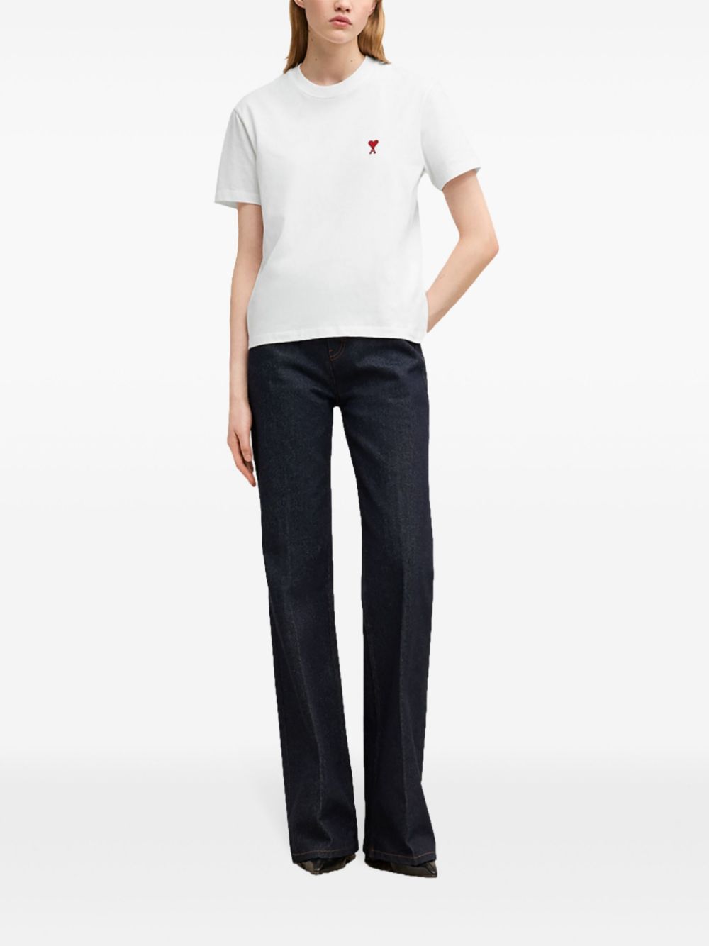 Ami Paris T-shirts and Polos White-Topwear-Ami Paris-M-Urbanheer