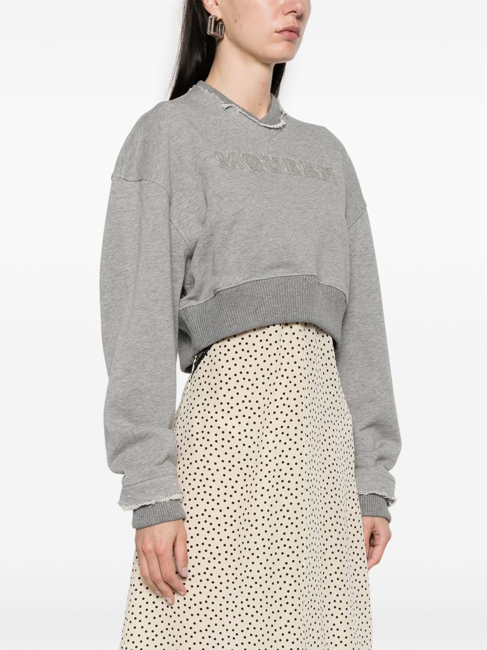 Alexander McQueen Sweaters Grey