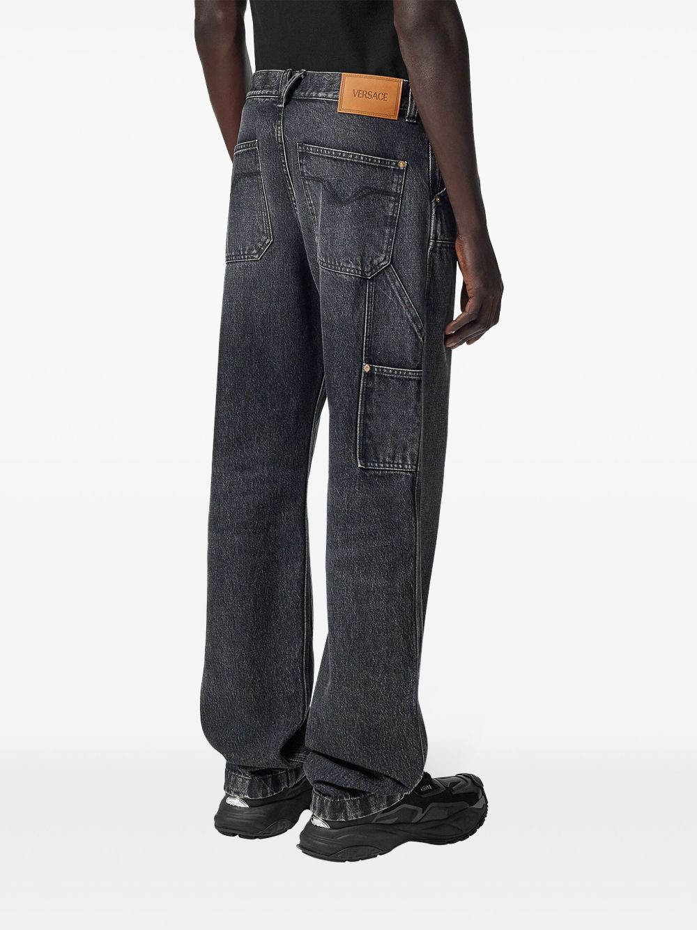 Versace Carpenter Jeans in Black-Jeans-Versace-30-Urbanheer
