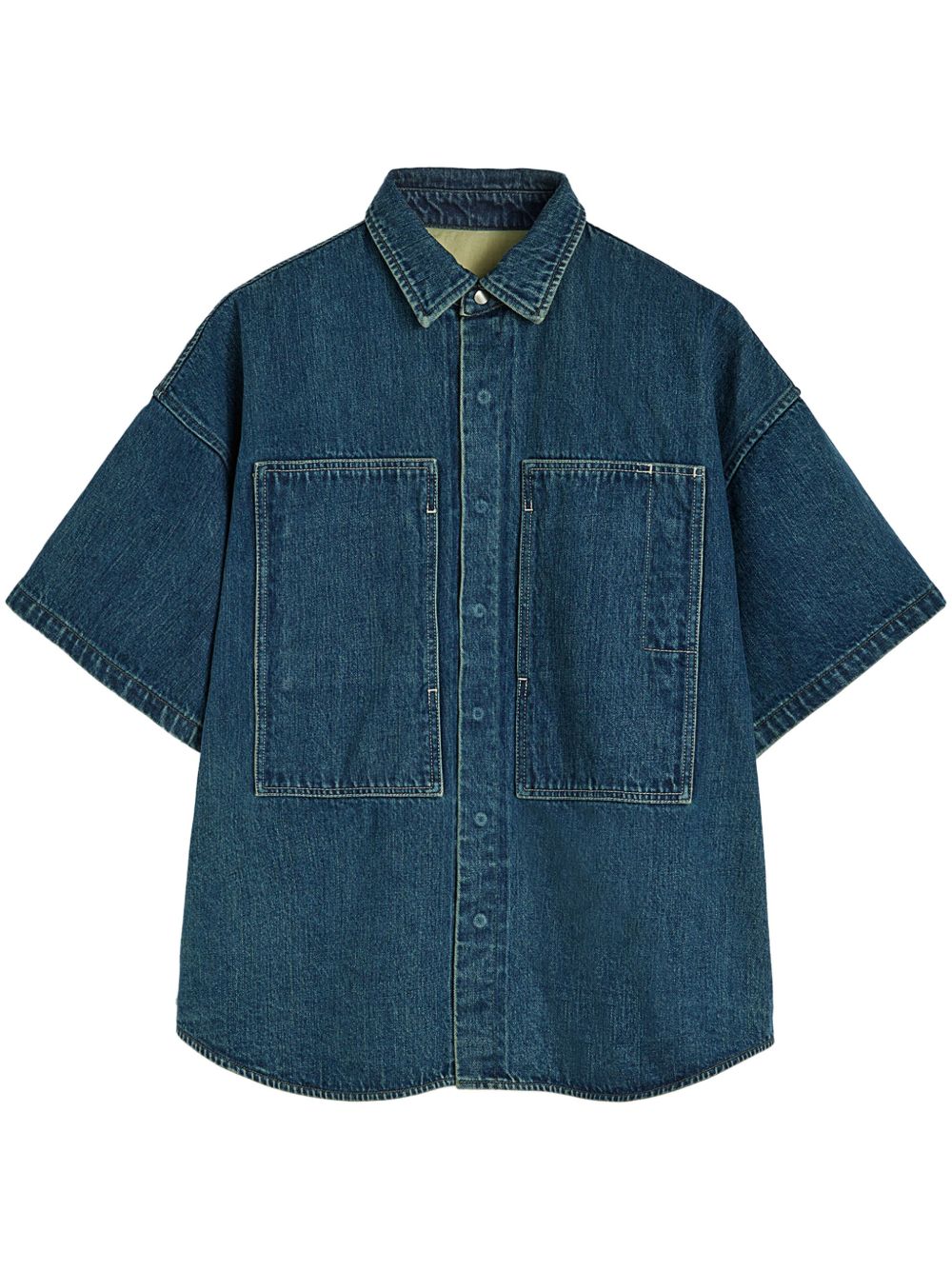 JIL SANDER PLUS Shirts Blue-Shirts-Jil Sander Plus-M-Urbanheer