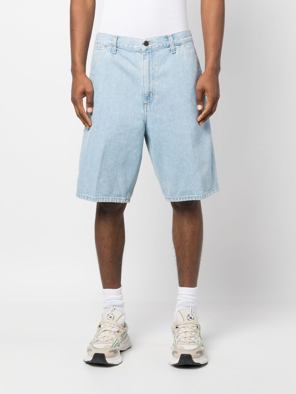 CARHARTT WIP MAIN Shorts Clear Blue