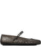 Jimmy Choo The Jelly Ballerina Flats with Crystal Embellishment