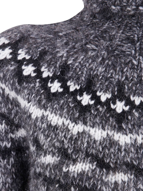 Parosh Wool turtle-neck jumper