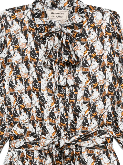 ALESSANDRO ENRIQUEZ Dresses MULTICOLOR