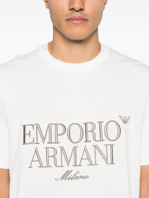 Emporio Armani Logo cotton t-shirt
