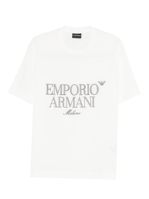 Emporio Armani Logo cotton t-shirt