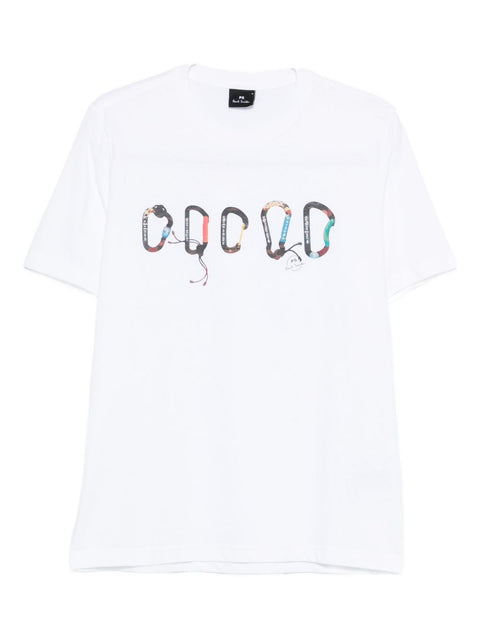 Ps By Paul Smith Carabiner organic cotton t-shirt