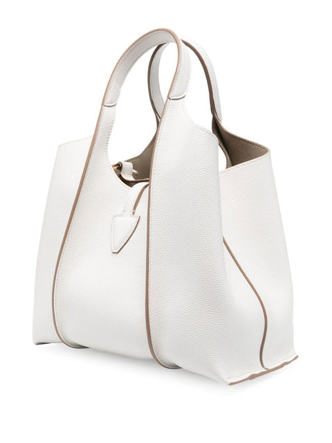 Tod'S T Timeless Mini Leather Shopping Bag