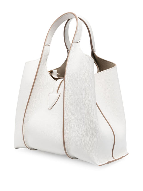 Tod'S T Timeless Mini Leather Shopping Bag