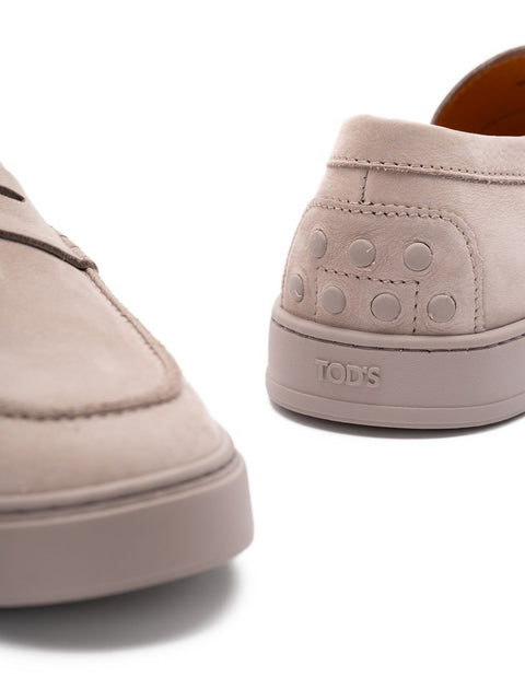 Tod's Suede Leather Loafers