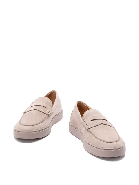 Tod's Suede Leather Loafers