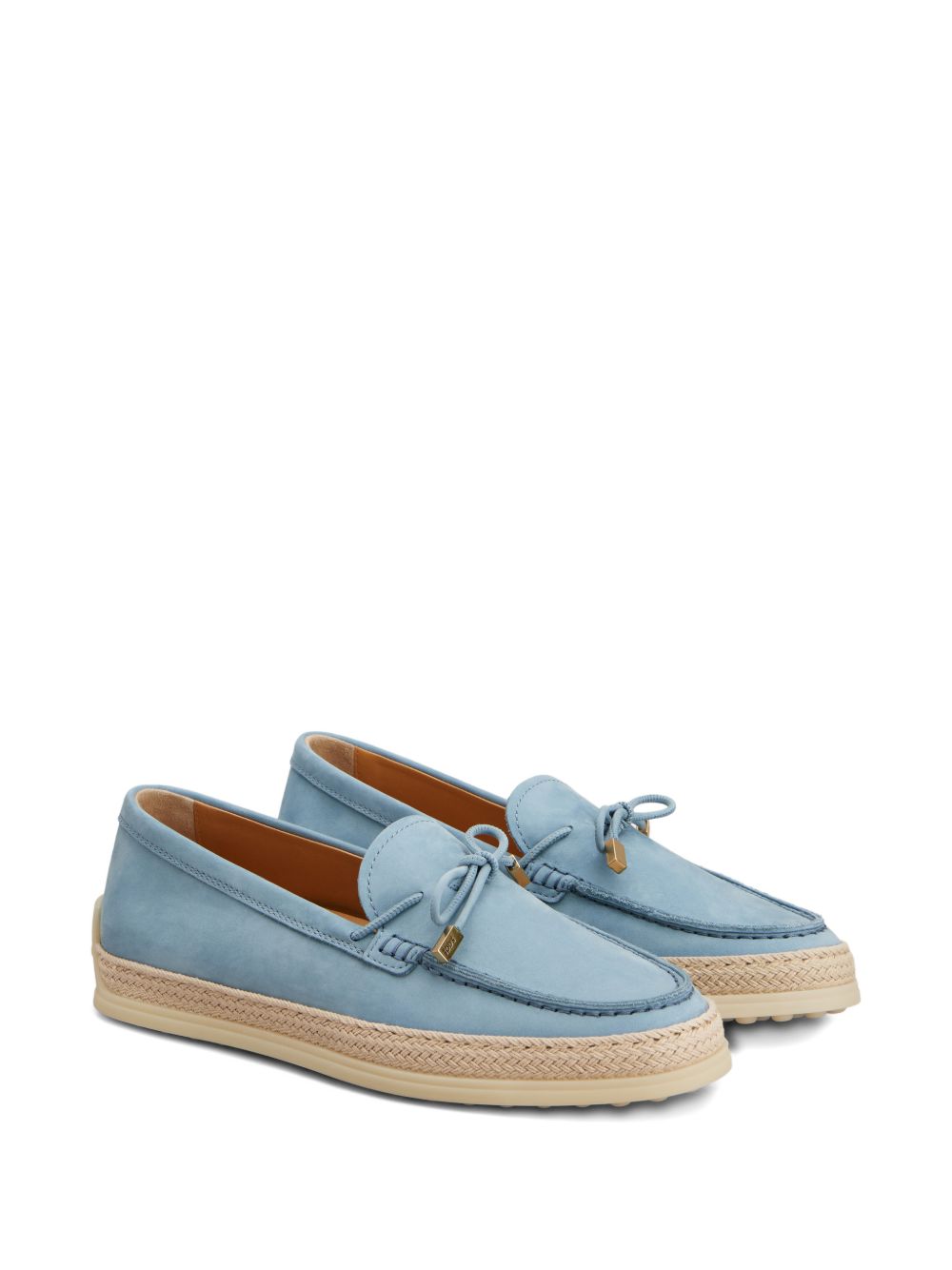 Tod's Flat shoes Clear Blue
