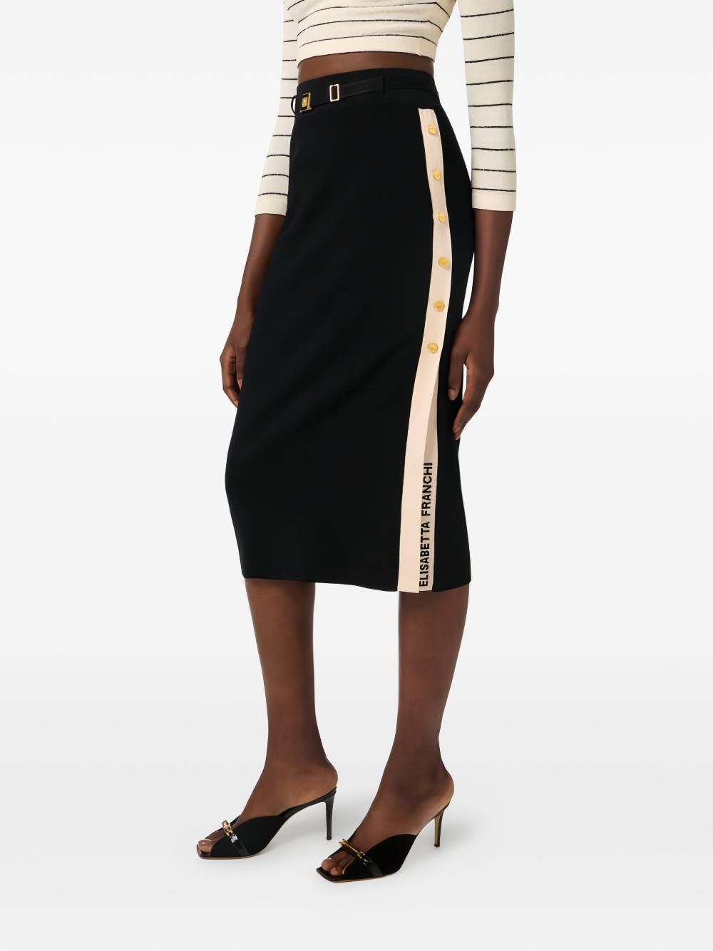 Elisabetta Franchi Skirts Black