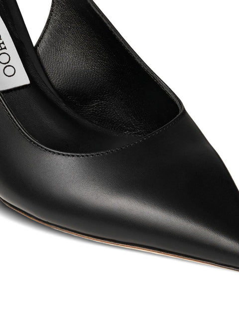 Jimmy Choo Love leather slingback pumps